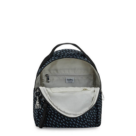 Kipling Kae Printed Ryggsäck Svarta | SE 1623DF